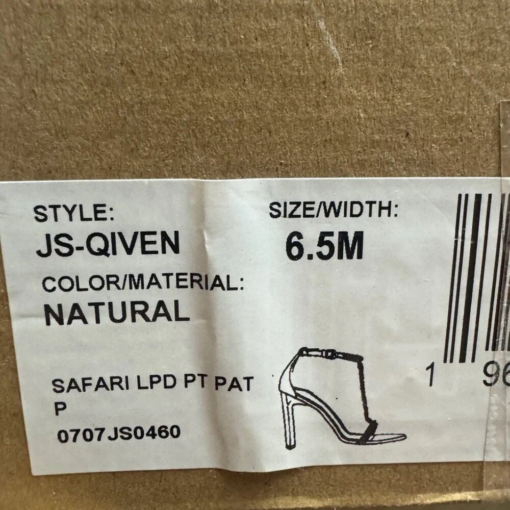 Jessica Simpson Womens Qiven Sandal Natural Size 6.5M - Picture 6 of 6